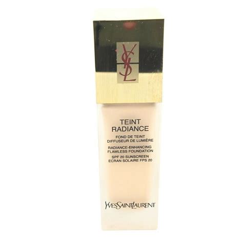 ysl teint radiance spf 20|Yves Saint Laurent TEINT RADIANCE Radiance Enhancing, .